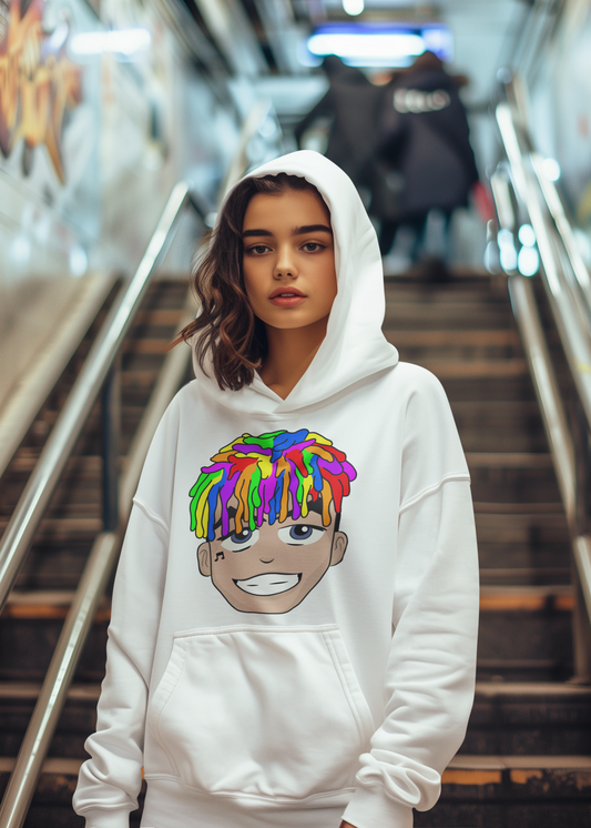 RapNieuwsTV Hoodie Wit