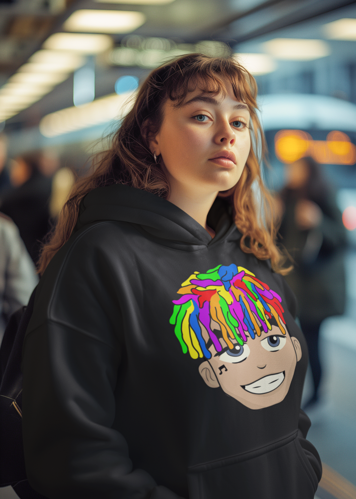 RapNieuwsTV Hoodie Zwart